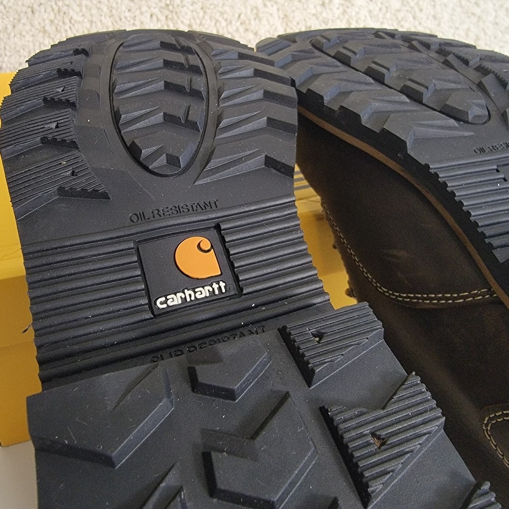 Carhartt Boots Frontier Women's 6" Leather Safety Toe, Water Resistant Size 10 - Picture 16 of 16